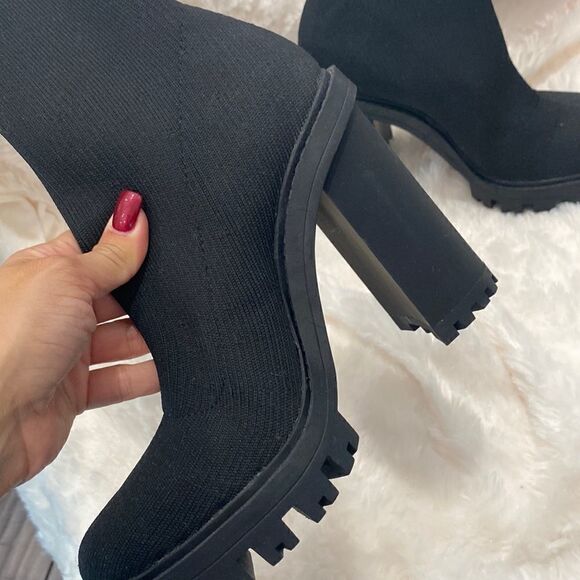 Zara black sock boots  - Picture 4 of 5